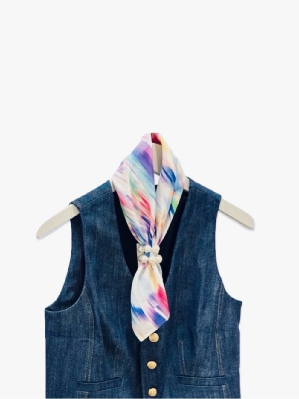 NWT SILKLETTE Bright Horizons 100% Fine Silk Kerchief Scarf MULTICOLOR